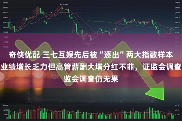 奇侠优配 三七互娱先后被“逐出”两大指数样本，公司业绩增长乏力但高管薪酬大增分红不菲，证监会调查仍无果