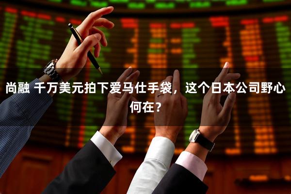 尚融 千万美元拍下爱马仕手袋，这个日本公司野心何在？