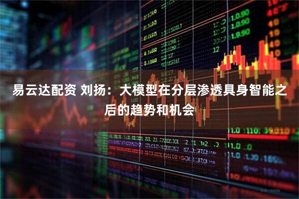 易云达配资 刘扬：大模型在分层渗透具身智能之后的趋势和机会