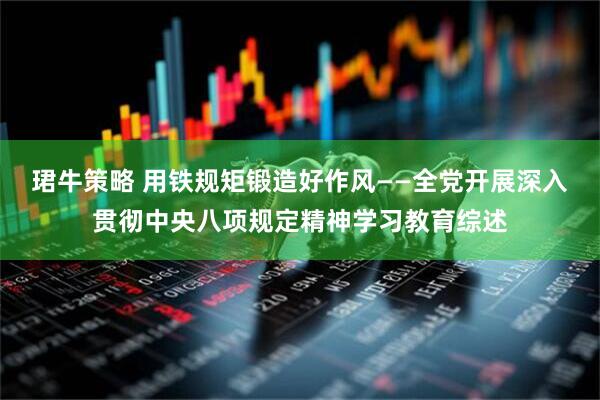 珺牛策略 用铁规矩锻造好作风——全党开展深入贯彻中央八项规定精神学习教育综述